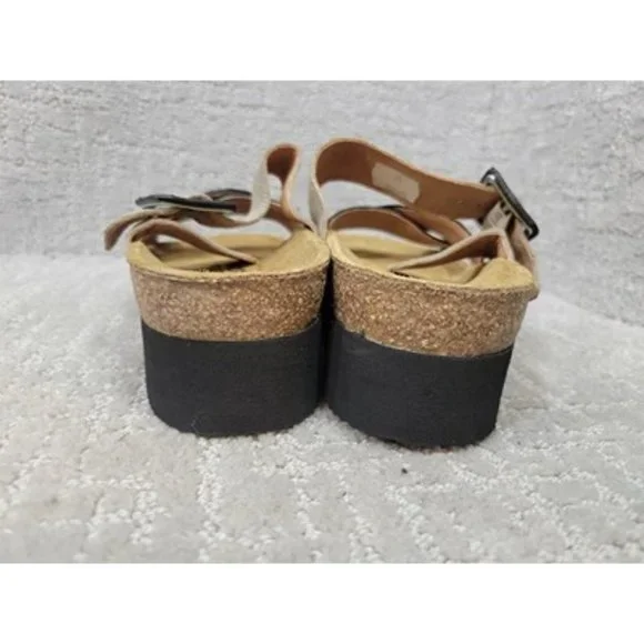 NAOT Juliette Women's Size EU 39 Beige/Beige Leather Strappy Sandals - Picture 10 of 12